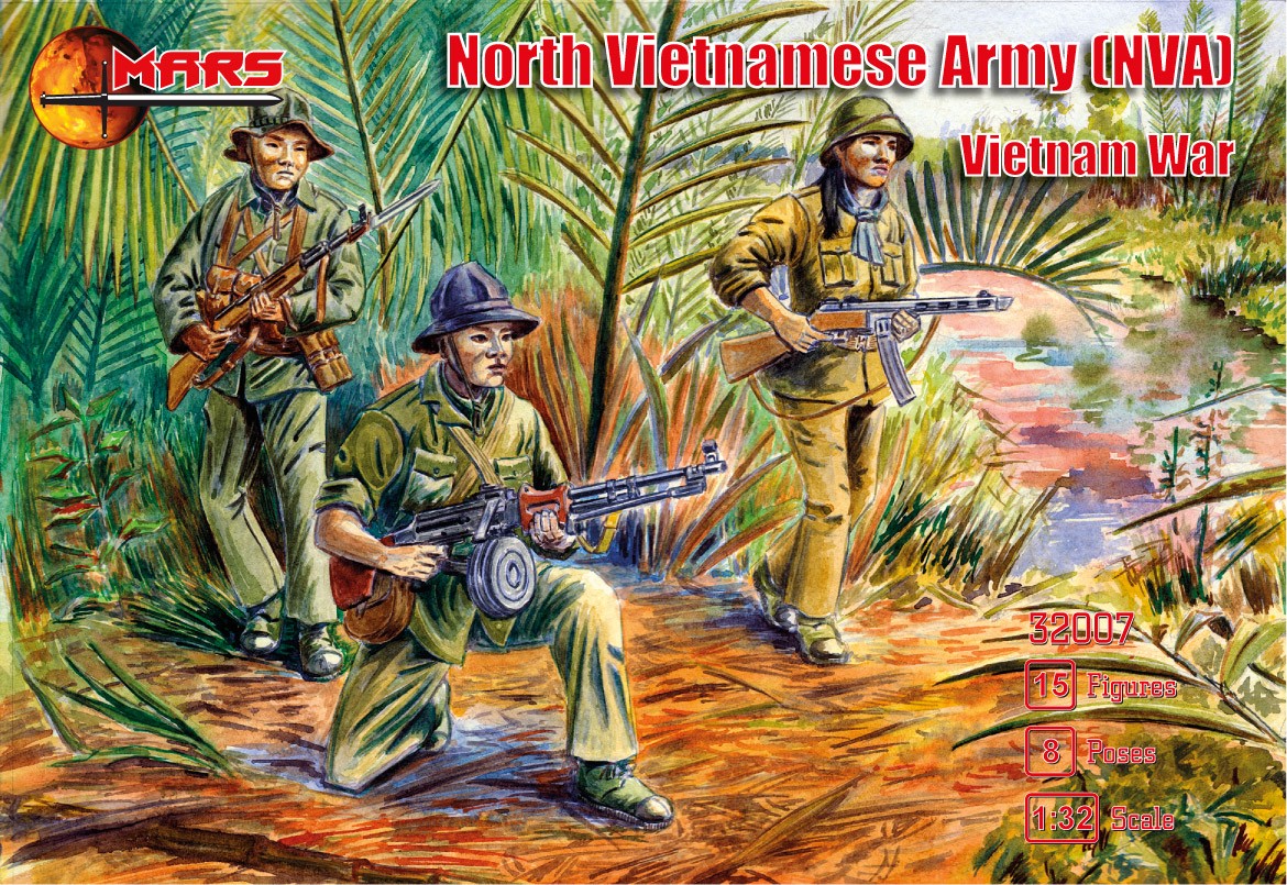 32007 MARS SCALA 1/32  NVA (North Vietnamese Army)