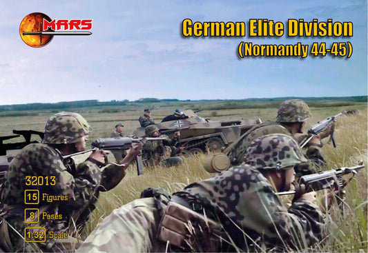 32013 MARS 1/32 German Elite Division (Normandy 44-45) 15 figure