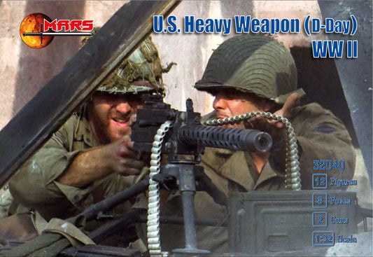 32040 MARS U.S.Heavy Weapons D-Day WWII 1/32