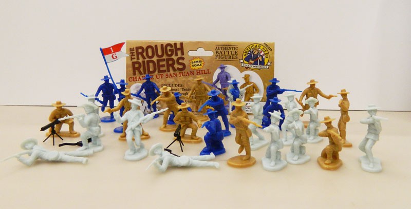 40035 BMC THE ROUGH RIDERS CHARHE UP SAN JUAN HILL 54MM