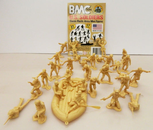 48573 Marx by BMC Recast U.S. SOLDIERS  1/32