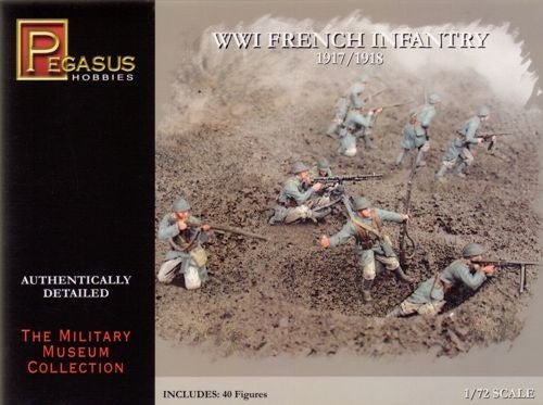 7199 PEGASUS FRENCH INFANTRY 1917/1918