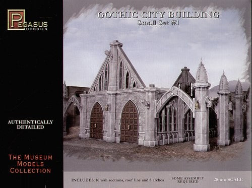 4924 PEGASUS GOTHIC CITY BUILDING SET 1KIT