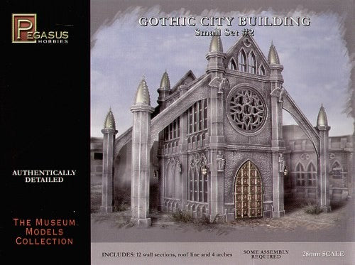 4925 PEGASUS  GOTHIC CITY BUILDING SET 2KIT