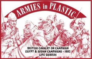 5525 ARMIES IN PLASTIC 1/32 Egypt & Sudan Campaigns - British Cavalry on Campaign - 1882 - Life Guards