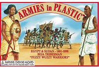 5441 ARMIES IN PLASTIC IN BAG 1/32 Beja Tribesman   Fuzzy Wuzzy Warriors  1881 - 1898