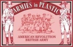 5466 ARMIES IN PLASTIC IN BAG  1/32 American Revolution - British Army
