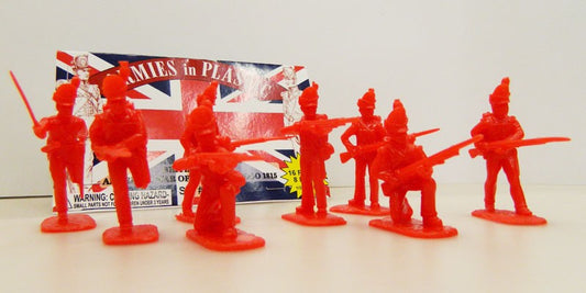 5617 ARMIES IN PLASTIC 1/32 IN BAG BRITISH ARMY AMERICAN WAR OF 1812 / WATERLOO1815