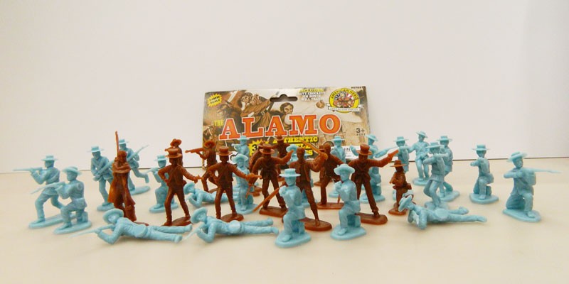 67027 BMC THE ALAMO AUTENTIC BATTLE FIGURES 54MM