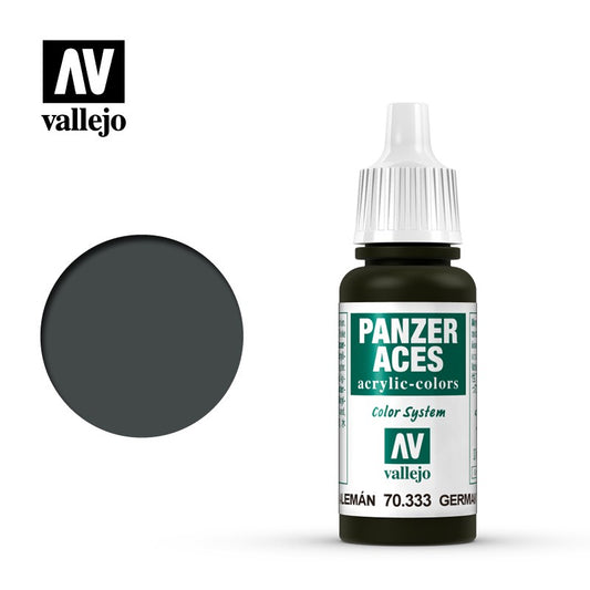 70333 VALLEJO PANZER ACES: GERMAN TANKER (BLACK) 17 ml