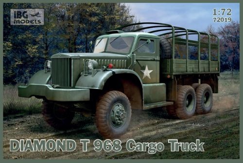 72019 IBG Models Diamond T 968 cargo truck