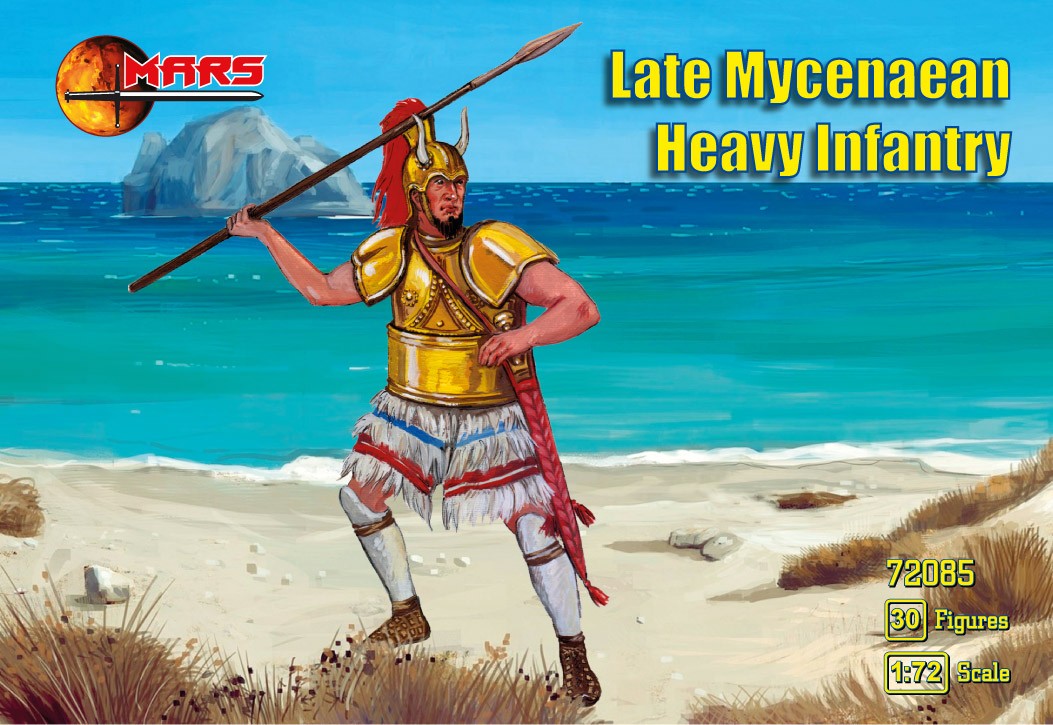 72085 MARS SCALA 1/72  Mykenian Infantry, late