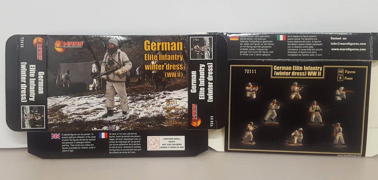 72111 MARS GERMAN ELITE INFANTRY WINTER DRESS WWII