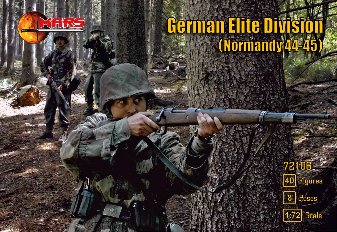 72106 MARS 1/72 German Elite Division (Normandy 44-45)(WWII)