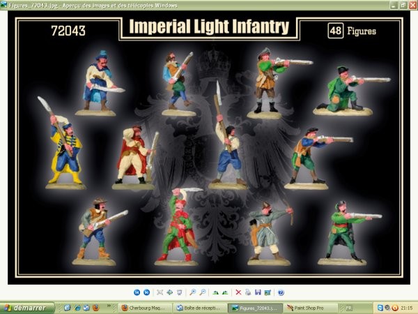 72043 MARS SCALA 1/72 Imperial Light Infantry TYW