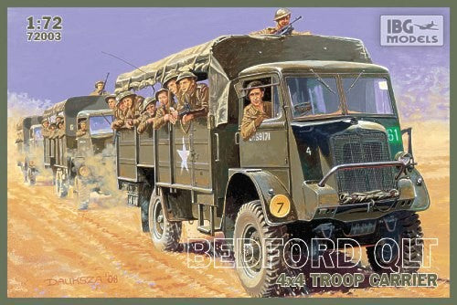 72003 IBG Models Bedford QLT 4x4 Troop Carrier