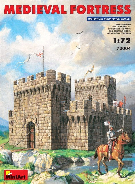 72004 MINIART 1/72  MEDIEVAL FORTRESS