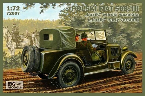 72007 IBG Models I Polski Fiat 508/III early version jeep