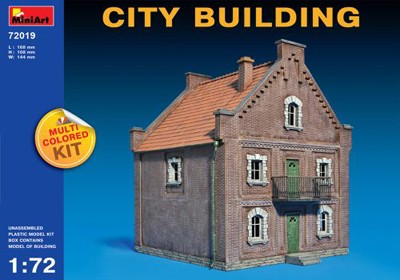 72019 MINIART SCALA 1/72   City Building (European)