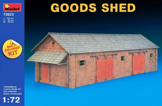 72023 MINIART SCALA 1/72 Goods shed