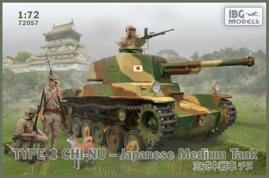 72057 IBG Models Type 3 Chi-Nu Japanese Medium Tank