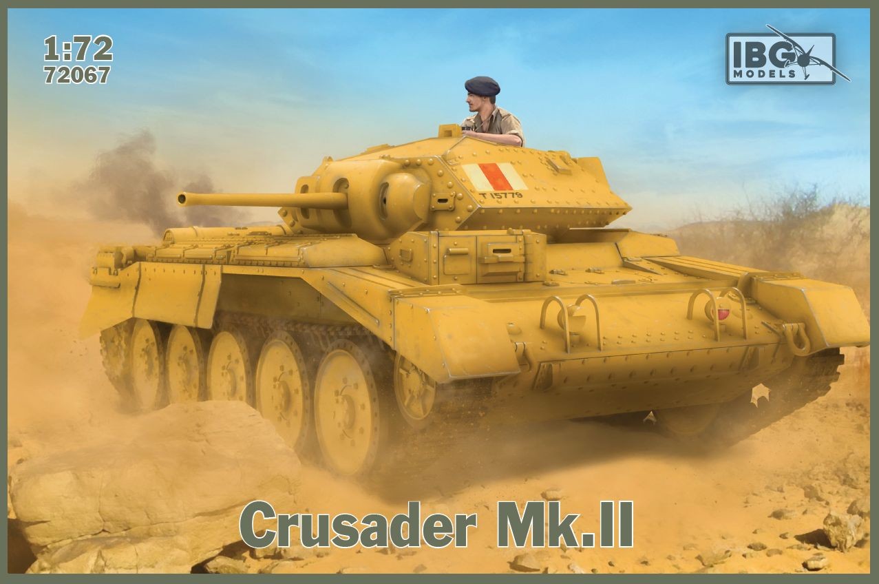 72067 IBG Models Crusader Mk.II - British Cruiser Tank 1/72