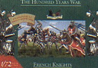 7207 ACCURATE 100 YEARS WAR-1400 A.D.- FRENCH KNIGHTS