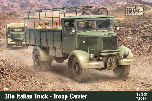 72094 IBG Models 3Ro Italian Truck - Troop Carrier 1/72