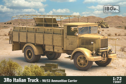 72097 IBG 3Ro Italian Truck - 90/53 Ammunition Carrier 1/72