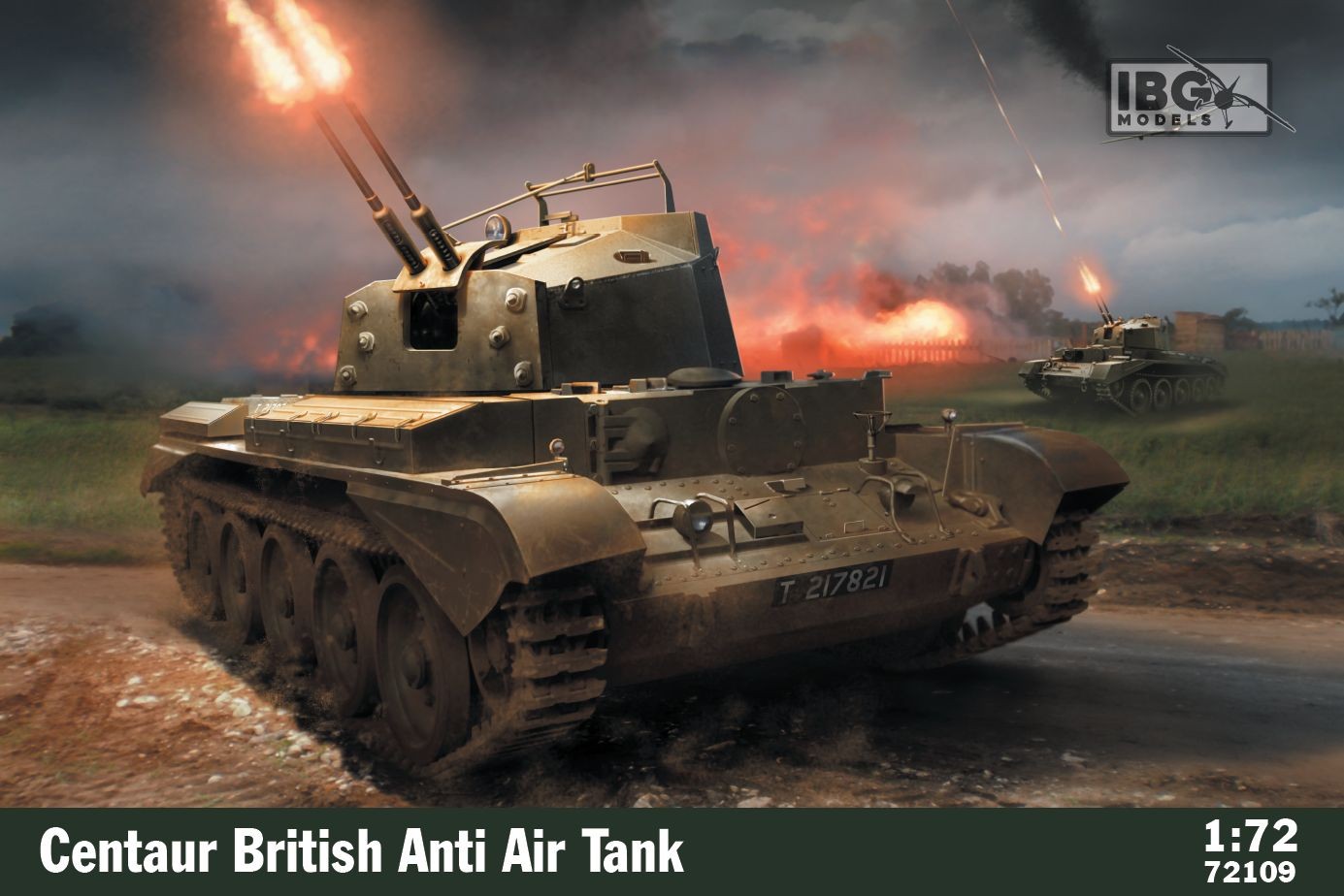 72109 IBG Models Centaur Anti Aircraft Tank 1/72