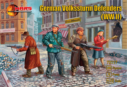 72117 MARS German Volkssturm Defenders (WWII)