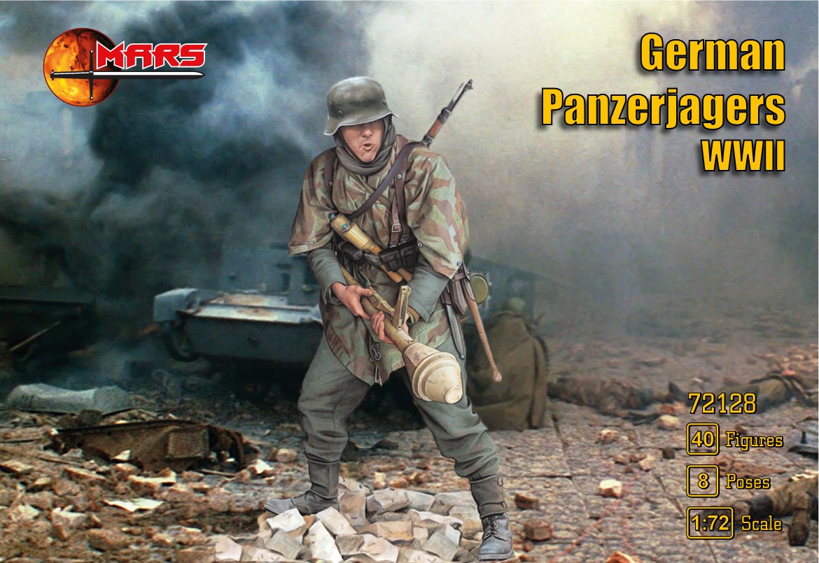 72128 MARS SCALA 1/72 German Panzerjagers (WWII)