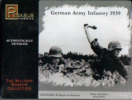7499 PEGASUS WWII GERMAN ARMY INFANTRY 1939