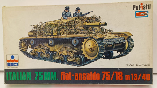 8030 ESCI POLISTIL ITALIAN TANK FIAT ANSALDO M 13 40 1/72