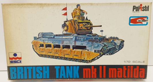 8036 ESCI POLISTIL BRTISH TANK MK II MATILDA  1/72