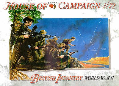 A CALL TO ARMS CALL7252 British (WWII) Infantry 1/72