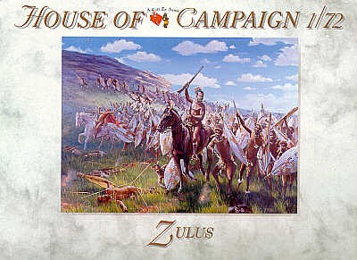 A CALL TO ARMS CALL7256 Zulu figures 1/72