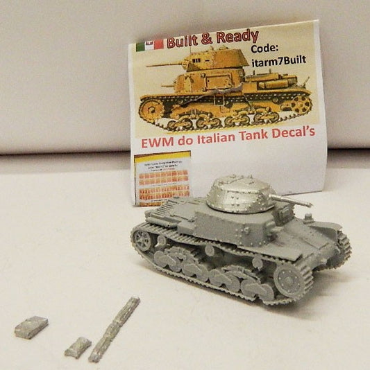 ITARM7BUILT EWM M13/40 TANK  1/72