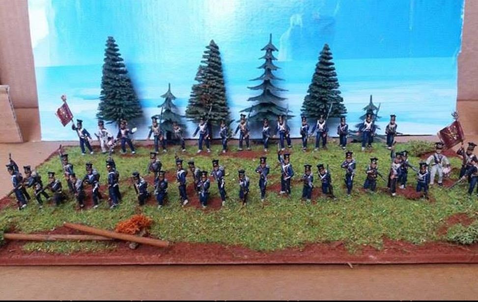 AP008 WATERLOO1815 POLISH INFANTRY 1812/1814 SCALA 1/72
