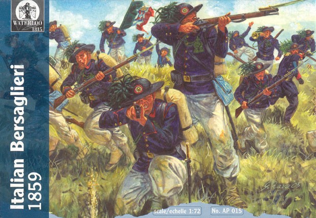 AP015 WATERLOO1815 Italian Bersaglieri SCALA 1/72