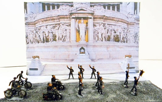 AP060 WATERLOO1815  MUSSOLINI E LA MARCIA SU ROMA SCALA 1/72