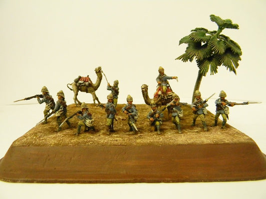 AP105M WATERLOO1815   BRITISH CAMEL CORPS SCALA 1/72