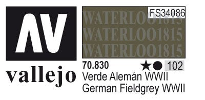 AV70830-102 Vallejo MODEL 17 ml COLOR: German Fielgrey