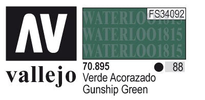 AV70895-088 Vallejo MODEL 17 ml COLOR: Gunship Green