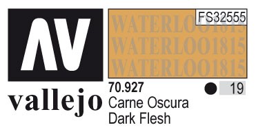 AV70927-019 Vallejo MODEL 17 ml COLOR: Dark Flesh