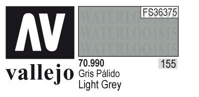 AV70990-155 Vallejo MODEL 17 ml COLOR: Light Grey