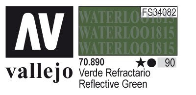 AV70890-090 Vallejo MODEL 17 ml COLOR: Reflective Green