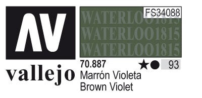 AV70887-093 Vallejo MODEL 17 ml COLOR: Brown Violet