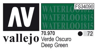 AV70970-072 Vallejo MODEL 17 ml COLOR: Deep Green