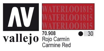 AV70908-030 Vallejo MODEL 17 ml COLOR: Carmine Red